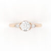 Round Cut Engagement Ring