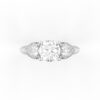 Round Cut Engagement Ring