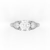 Round Cut Engagement Ring