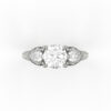 Round Cut Engagement Ring