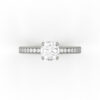 Round Cut Engagement Ring