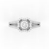 Round Cut Engagement Ring