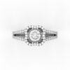 Round Cut Engagement Ring