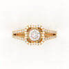 Round Cut Engagement Ring