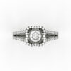 Round Cut Engagement Ring