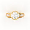 Round Cut Engagement Ring