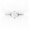 Round Cut Engagement Ring