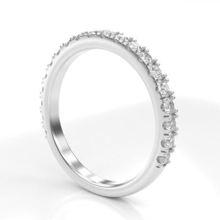White Gold 14-karat Wedding Band
