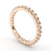 Rose Gold 14-karat Wedding Band